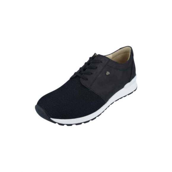 NEW FINN COMFORT men's paisley supportive dress shoes in schwarz (black) sensual